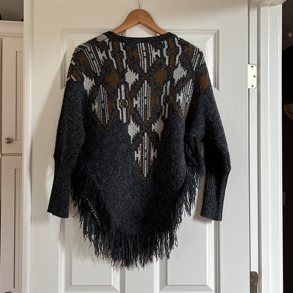 Sweater poncho - Picture 3 of 3